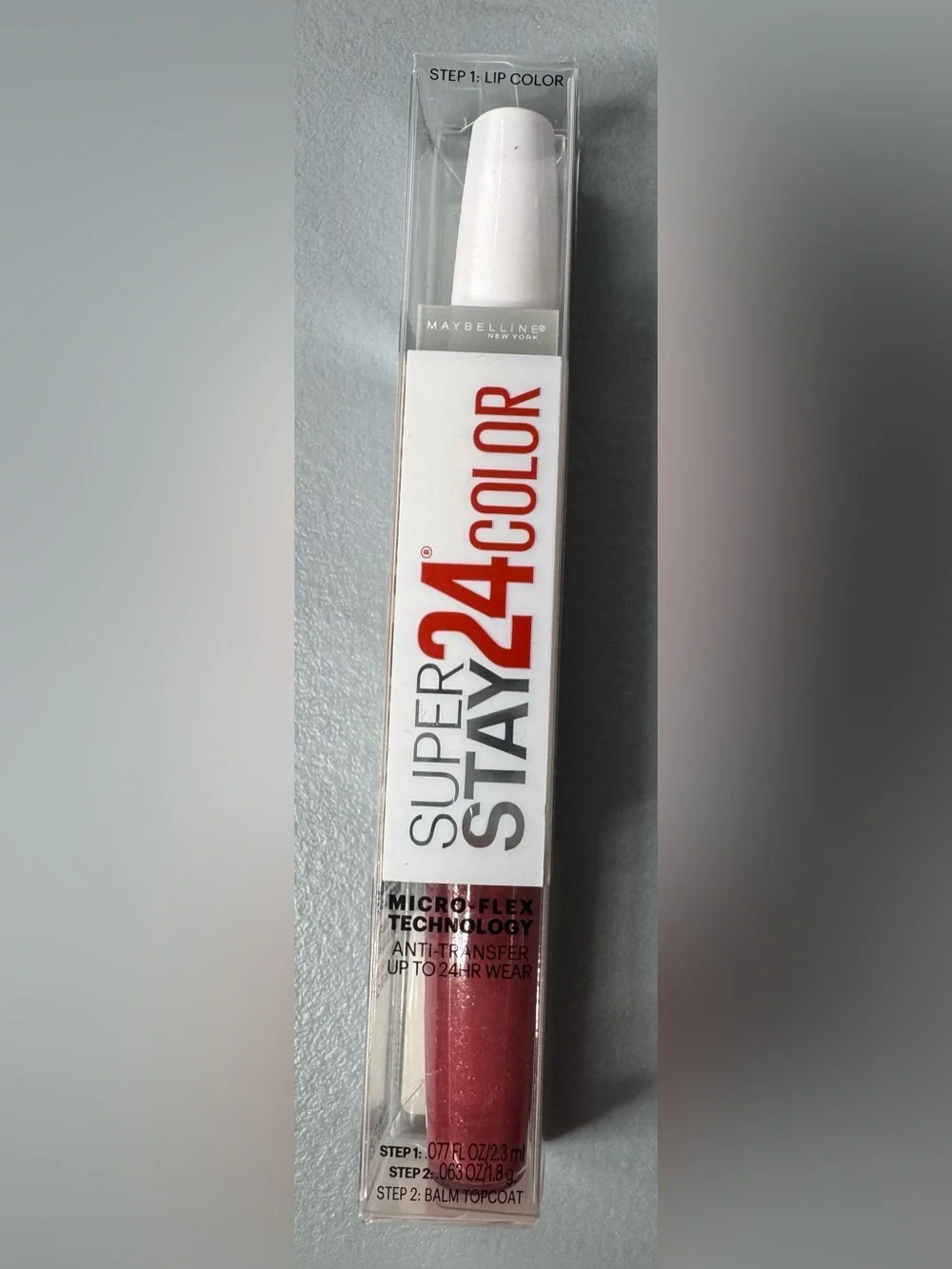 Maybelline SuperStay 24 color Liquid Lipstick 050 Unlimited Raisin deep mauve